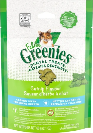 Greenies Feline Catnip Dental Treat 2.1oz