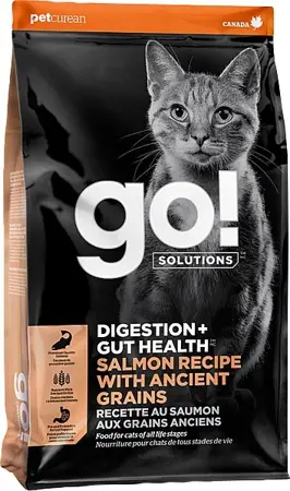 Go! Digestion+Gut Health Salmon With Ancient Grains Cat Food 8lb