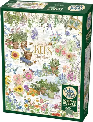 Cobble Hill Save The Bees Puzzle 1000pc