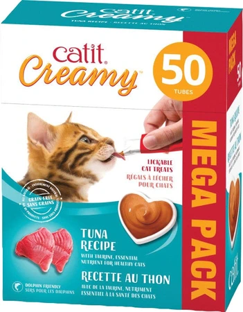 Catit Creamy Lickable Tuna Mega 50pk