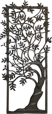 Jafsons Mango Wood Oak Tree Wall Art