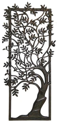 Jafsons Mango Wood Oak Tree Wall Art