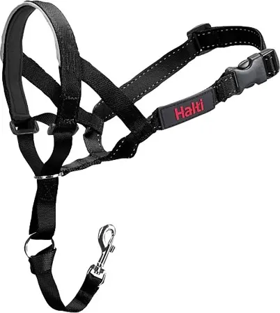 Halti Nylon Head Collar Black sz 3