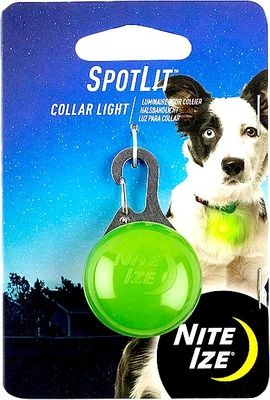 Nite Ize Spotlit Collar Light Lime Green