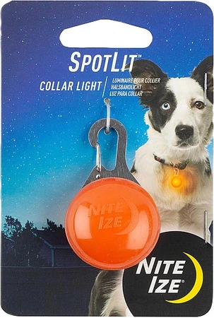 Nite Ize Spotlit Collar Light Orange