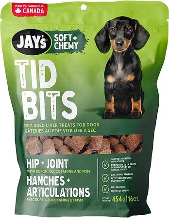 Jay's Tid Bits Hip & Joint Dog Treat 454g