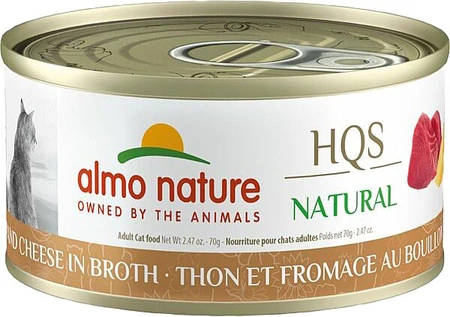 Almo HQS Tuna & Cheese In Broth 70g