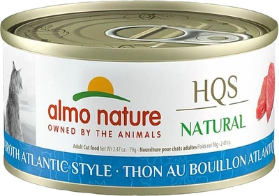 Almo HQS Atlantic Style Tuna In Broth Cat Food 70g