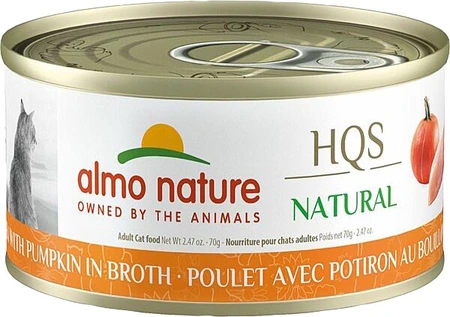 Almo HQS Chicken With Pumpkin In Broth Cat Food 70g