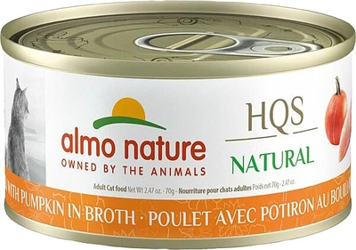 Almo HQS Chicken With Pumpkin In Broth Cat Food 70g