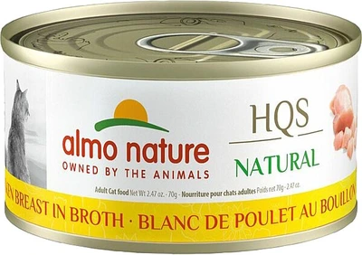 Almo HQS Chicken Breast In Broth Cat Food 70g