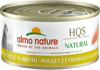 Almo HQS Chicken & Cheese In Broth 70g