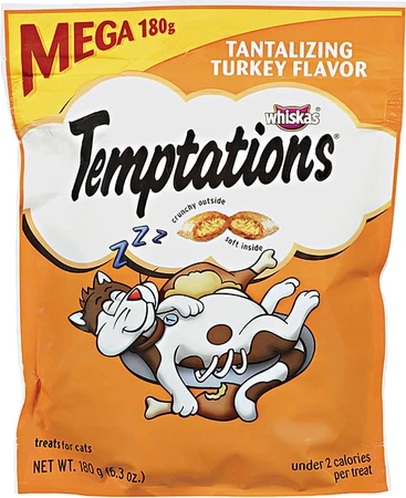 Temptations Tantalizing Turkey Cat Treat 180g