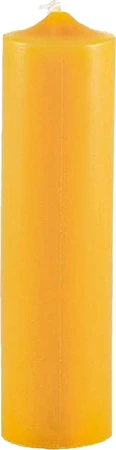 Honey Candles 6" Natural Beeswax Column Candle