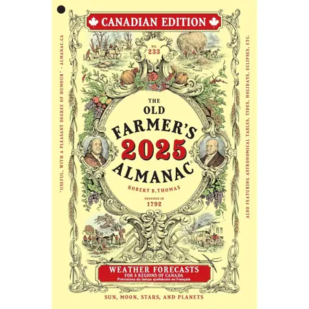 Farmers Almanac Canadian Edition 2025