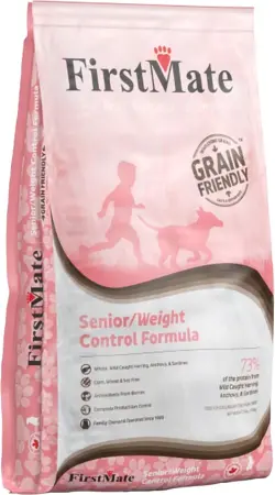 FirstMate Grain Friendly Senior/Weight Control Dog Food 25lb