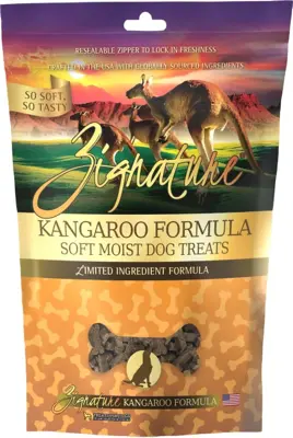 Zignature Kangaroo Soft & Moist Dog Treat 113g