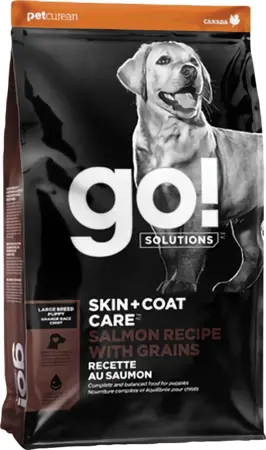 Go! Skin+Coat Care Large Breed Puppy Salmon With Grains Dog Food 25lb