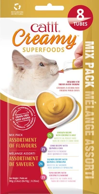 Catit Creamy Superfood Multipack 8pk