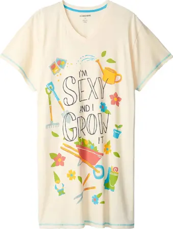 Hatley Sexy & I Grow It Sleepshirt O/S