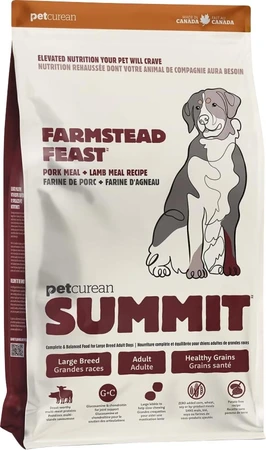 Summit Farmstead Feast Adult Large Breed Dog Food 25lb