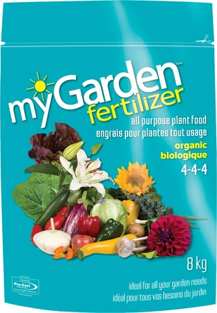 MyGarden 4-4-4 Pro-Cert Organic All Purpose Fertilizer 8kg