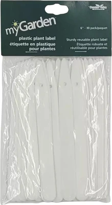 MyGarden 6" Plastic Plant Labels 30pk