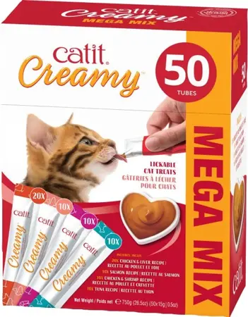 Catit Creamy Lickable Multipack 50pk