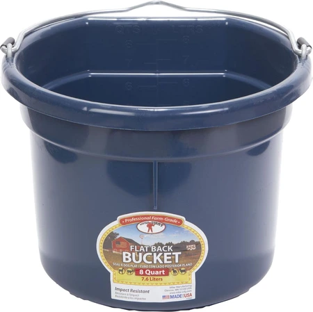 Miller Flatback Bucket 8qt Navy