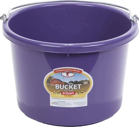 Duraflex Bucket 8qt Purple