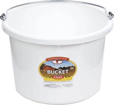 Duraflex Bucket 8qt White