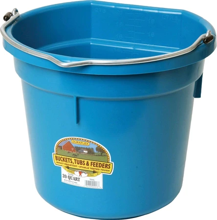 Miller Flatback Bucket 20qt Teal