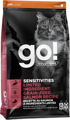 Go! Sensitivities Limited Ingredient Grain Free Salmon Cat Food 3lb