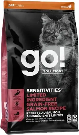 Go! Sensitivities Limited Ingredient Grain Free Salmon Cat Food 12lb