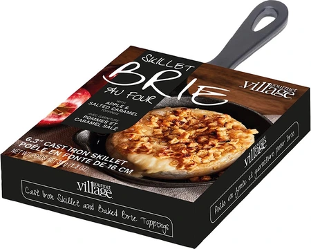 Gourmet Du Village, Apple & Salted Caramel Brie Skillet Kit