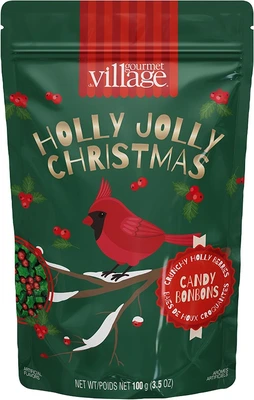 Gourmet Du Village Holly Jolly Christmas Candy 100g