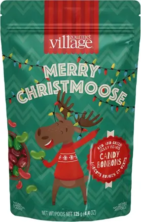 Gourmet Du Village Merry Christmoose Jelly Bean Candy 125g