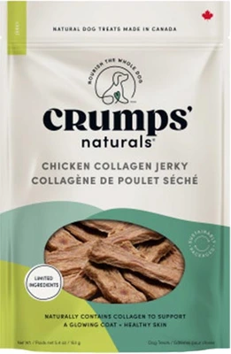 Crumps' Naturals Chicken Collagen Jerky Dog Treat 153g