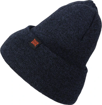 Tough Duck Beanie Watch Cap Navy Marl