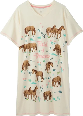 Hatley Field Of Dreams Sleepshirt O/S