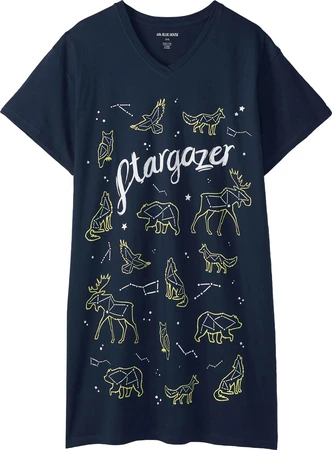 Hatley Stargazer Sleepshirt O/S