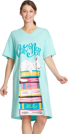 Hatley Cat Nap Sleepshirt O/S