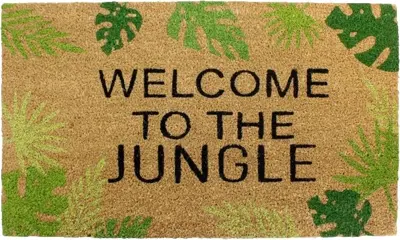 Koppers Home Welcome To The Jungle Door Mat