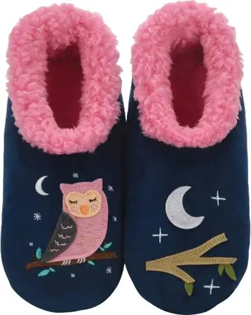 Snoozies Pairables Night Owl Slipper Medium