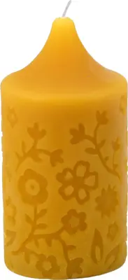 Honey Candles Beeswax Flower Pillar