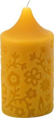 Honey Candles Beeswax Flower Pillar With Display Box