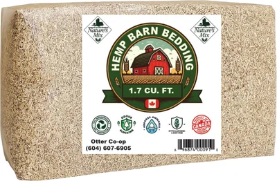 Nature's Mix Hemp Barn Bedding 9.07kg