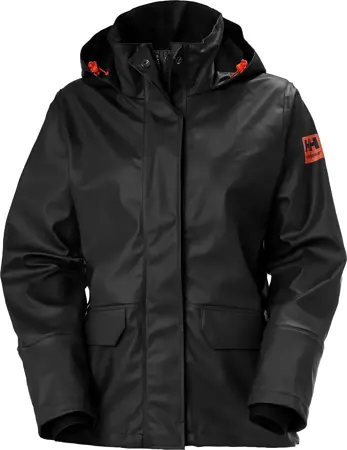 Helly Hansen Womens Gale Rain Jacket Black Medium