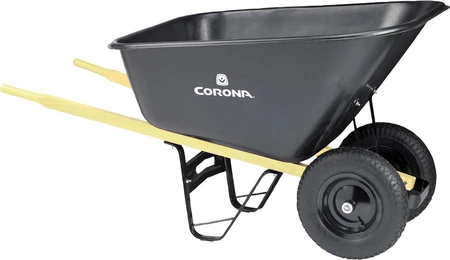 Corona Dual Wheel Wheelbarrow 10cuft WB1010